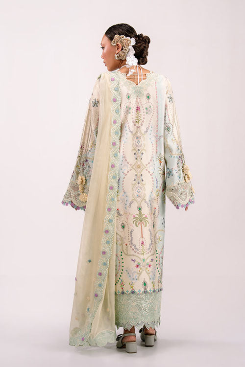 Qalamkar - Luxe Silk Collection 2026 - QSL-01 AZURE
