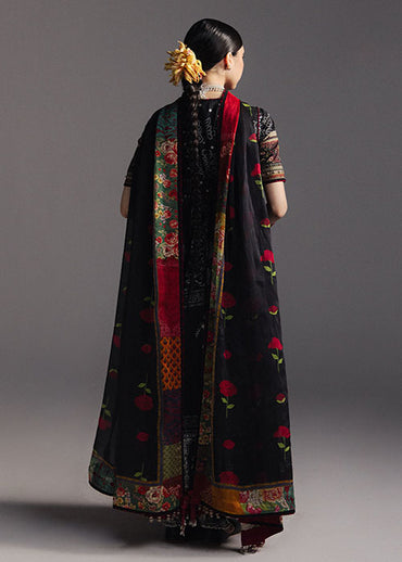 Zara Shahjahan Anarkali Lawn Collection 2026 - Surkh Bahar-D1