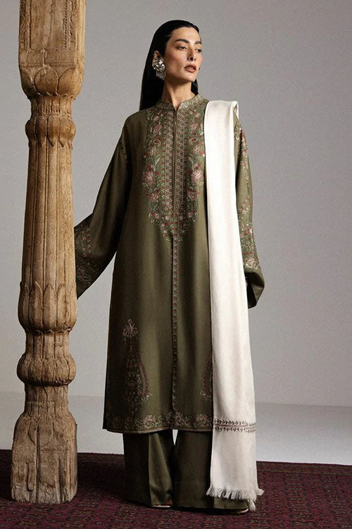 Zara Shahjahan Saraab Winter Collection 2026 - CHINAR-D2