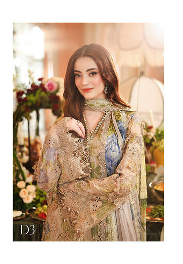 Maria b Royale Tea Affair Chiffon Collection 2026 - D03