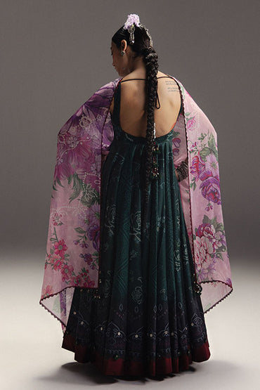 Zara Shahjahan Anarkali Lawn Collection 2026 - Nayab-D4