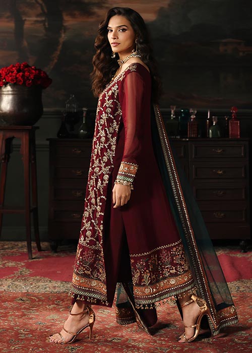 Charizma Aura - Luxury Chiffon Unstitched Collection 2026 - CA26-05