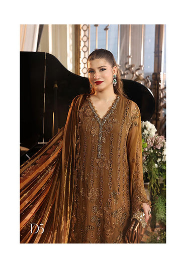Maria b Royale Tea Affair Chiffon Collection 2026 - D05