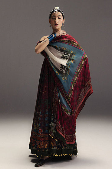 Zara Shahjahan Anarkali Lawn Collection 2026 - Firdaus-D6