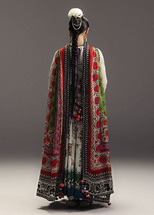 Zara Shahjahan Anarkali Lawn Collection 2026 - Mehruba-D10