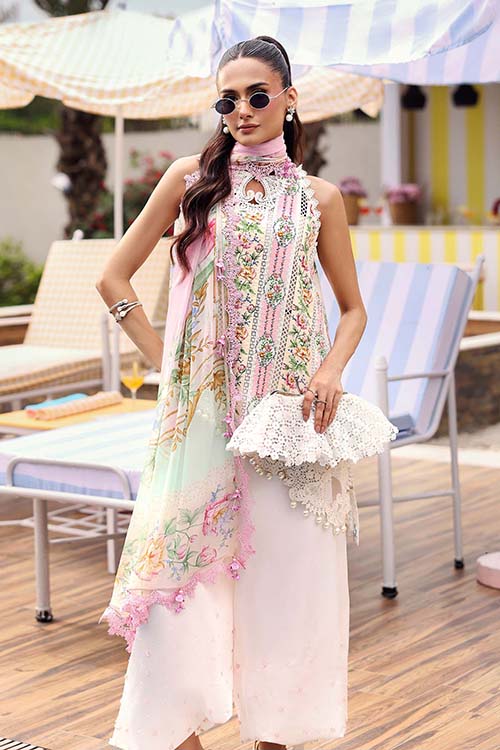 Maria b Mprints Lawn Collection 2026 - 10A