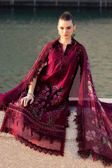 Maria b Eid Luxury Lawn Collection 2026 - 11B
