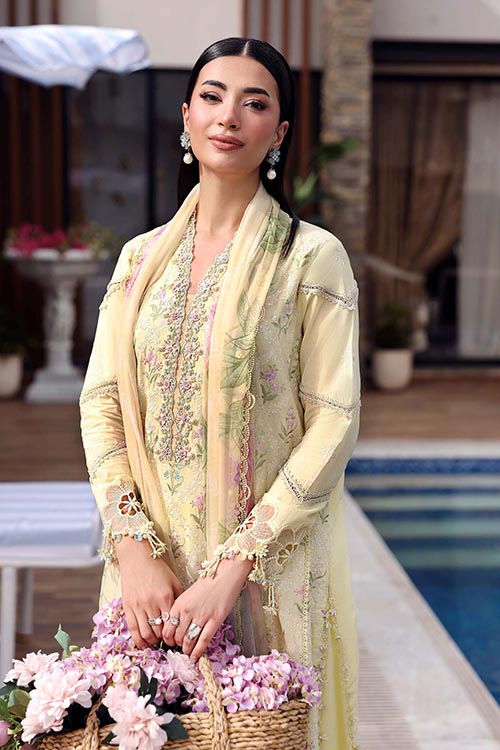 Maria b Mprints Lawn Collection 2026 - 1A