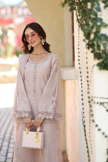 Noor Luxe Chikankari Lawn Collection 2026 - D-7A
