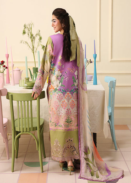 Mushq- Soleil Hemline Prints Collection 2026 - Lilac Whim