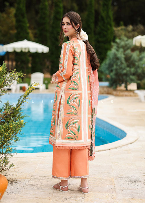Rang Rasiya Lifestyle Lawn Unstitched Collection 2026 - MELLOW