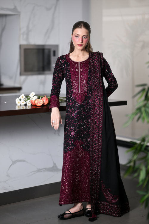 Zaib Karandi Winter Collection 2026 - NEL-26643