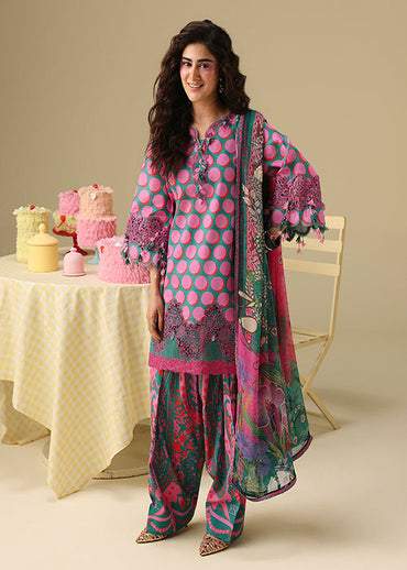 Mushq- Soleil Hemline Prints Collection 2026 - Petal Sonata