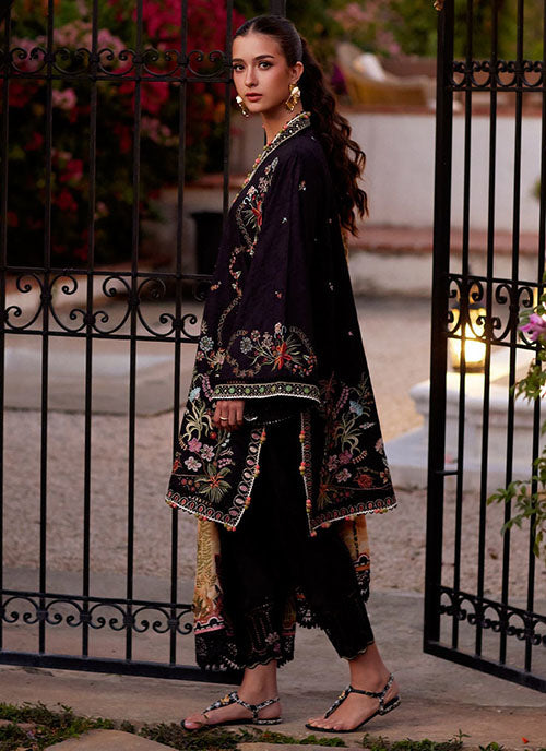 Farah Talib Aziz - Luxury Lawn Collection 2026 - Blanca Black