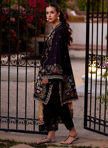 Farah Talib Aziz - Luxury Lawn Collection 2026 - Blanca Black