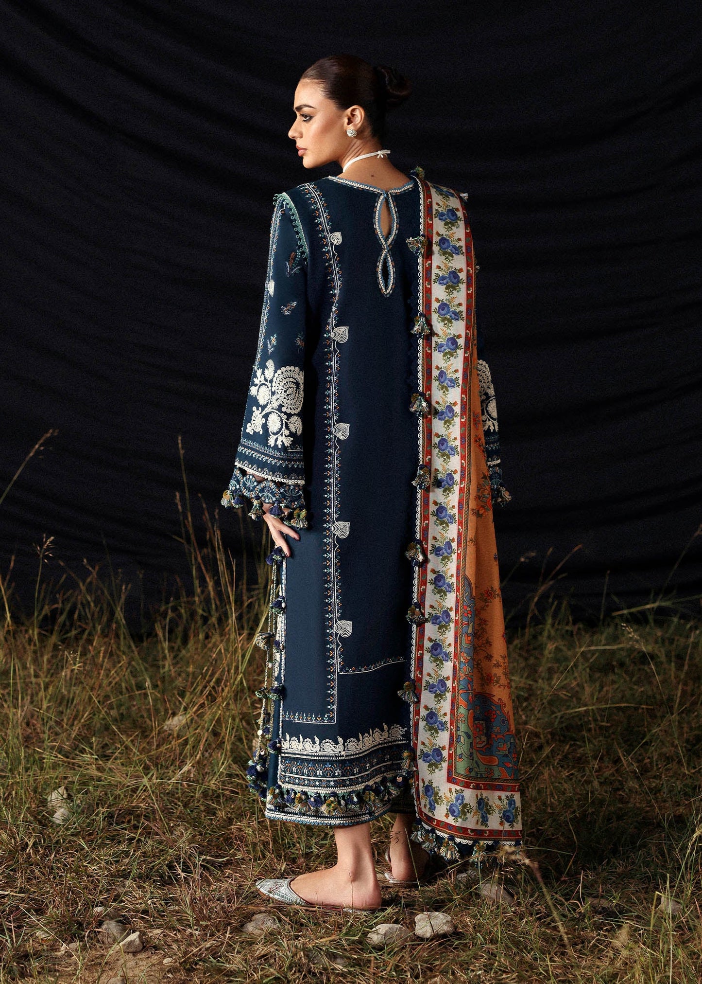 Hussain Rehar - Khaddar Unstitched Collection 2025 - Chashm-e-Bahr