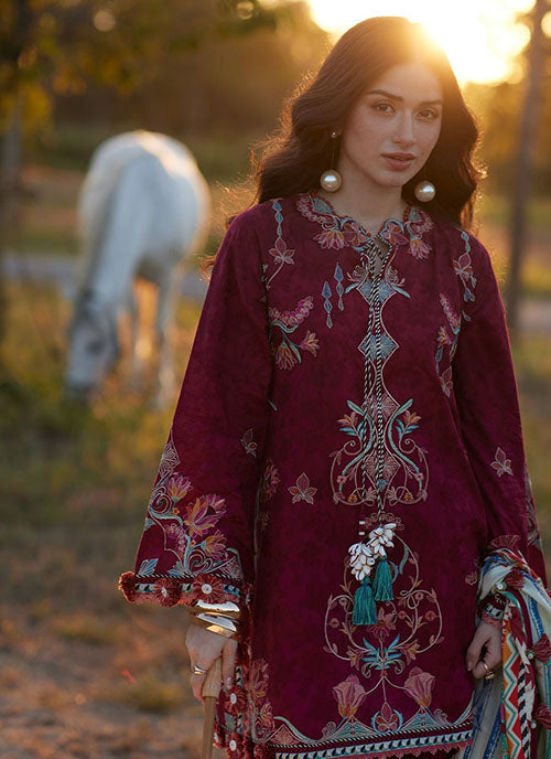 Farah Talib Aziz - Luxury Lawn Collection 2026 - Sofia Scarlet