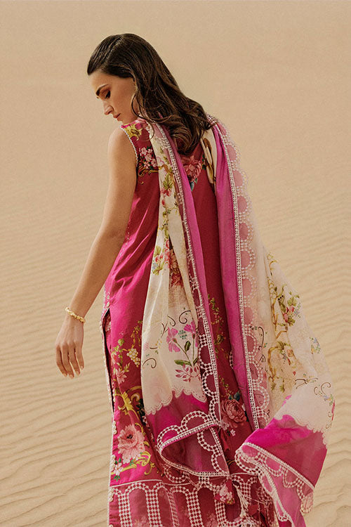 Saira Rizwan Luxury Lawn Collection 2026 - ZUMAR-SRL26-02