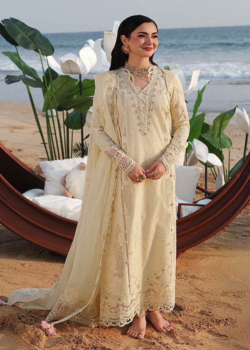 Qalamkar - Sahil Luxury Lawn Collection 2026 - SA-03