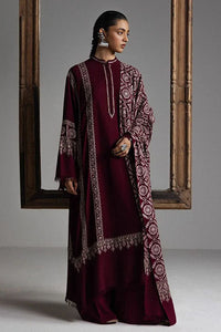 Zara Shahjahan Saraab Winter Collection 2026 - MEHRAB-D3