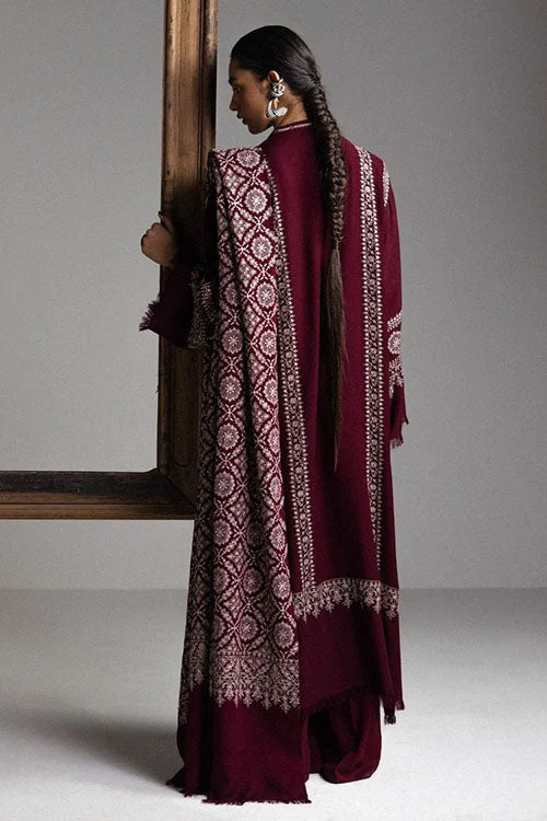 Zara Shahjahan Saraab Winter Collection 2026 - MEHRAB-D3