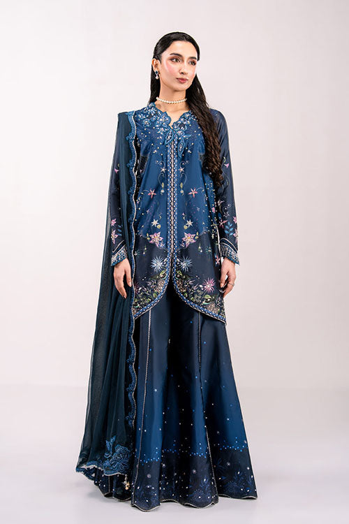 Qalamkar - Luxe Silk Collection 2026 - QSL-06 NERINA