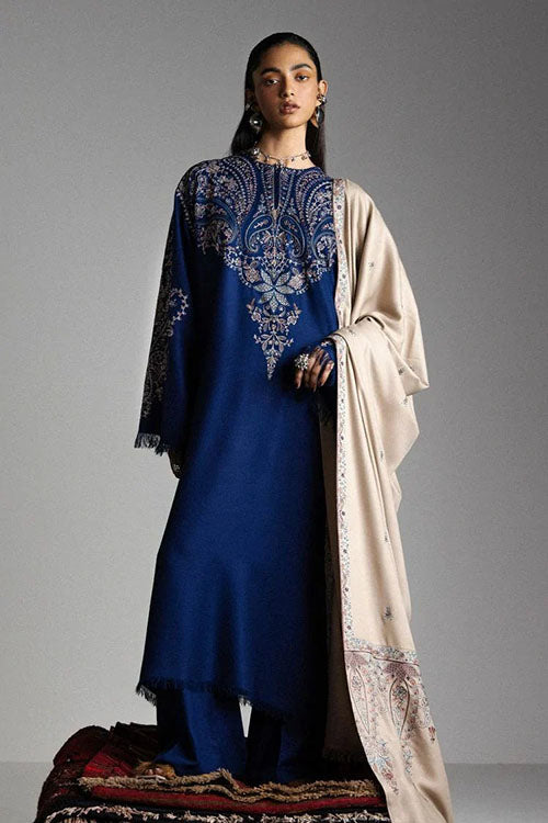 Zara Shahjahan Saraab Winter Collection 2026 - SAMARKAND-D6