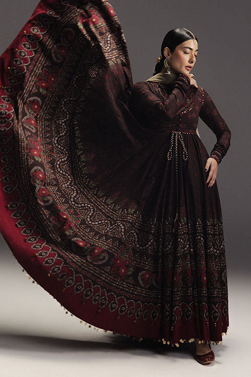 Zara Shahjahan Anarkali  Lawn Collection 2026 - Zarmeen-D7