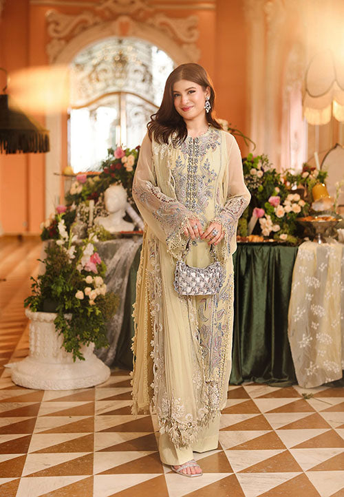 Maria b Royale Tea Affair Chiffon Collection 2026 - D08