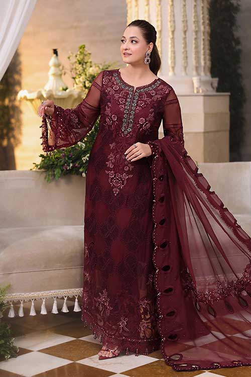 Maria b Tea Affair Chiffon Collection 2026 - D08