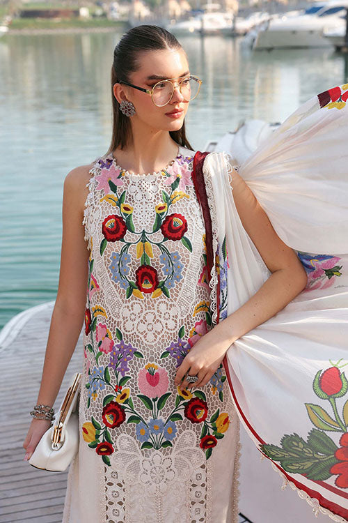 Maria b Eid Luxury Lawn Collection 2026 - 10A