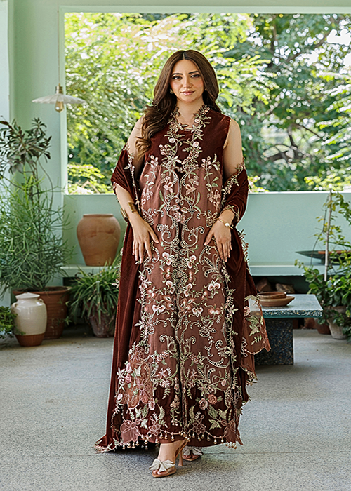 Asifaand Nabeel Plush Luxury Winter Collection 2026 - WLXU-10