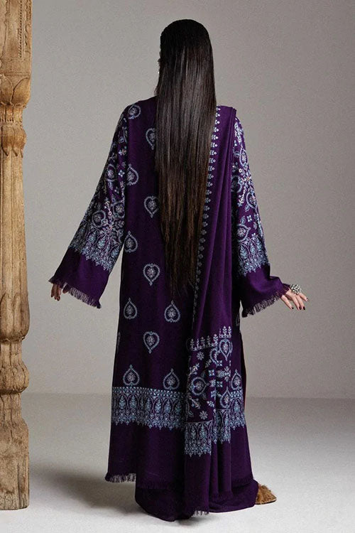 Zara Shahjahan Saraab Winter Collection 2026 - BANAFSHA-D10