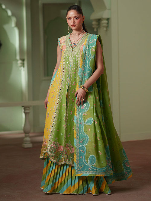 Binilyas - Mashriq Luxury Lawn Collection 2026 - D114-A