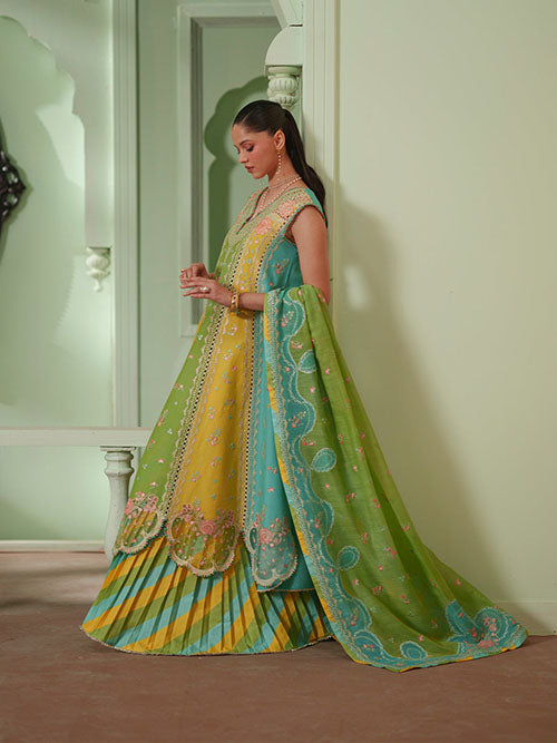 Binilyas - Mashriq Luxury Lawn Collection 2026 - D114-A