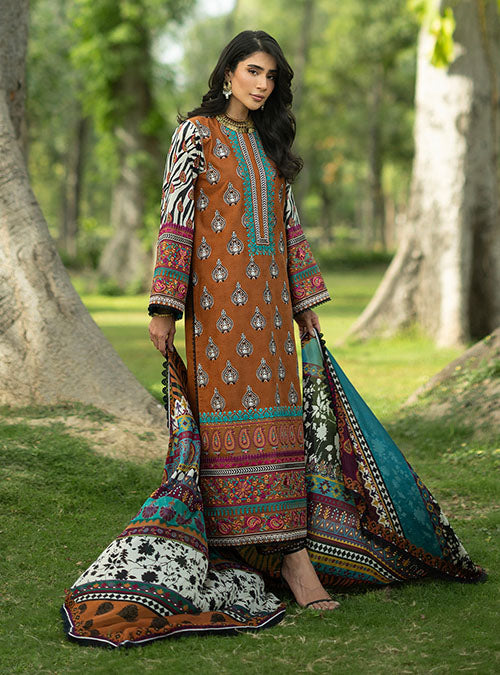 Zainab Chottani- Luxe Lawn Collection 2026 - Erin - 11