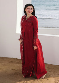 Qalamkar - Sahil Luxury Lawn Collection 2026 - SA-14