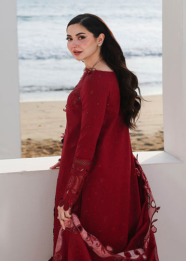 Qalamkar - Sahil Luxury Lawn Collection 2026 - SA-14