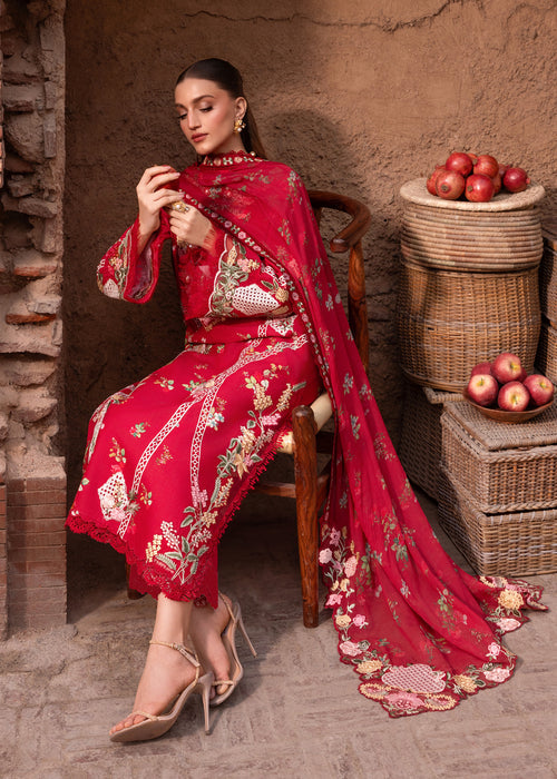 Saira Shakira Breeze Lawn Collection 2026 - ROSE-6-A