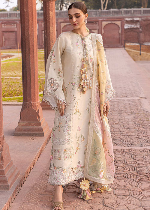 Flow By Crimson Lawn Collection 2026 - MANIFESTED MEADOWS - D7A
