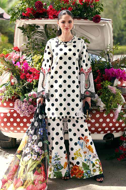Maria b Mprints Lawn Collection 2026 - 8A