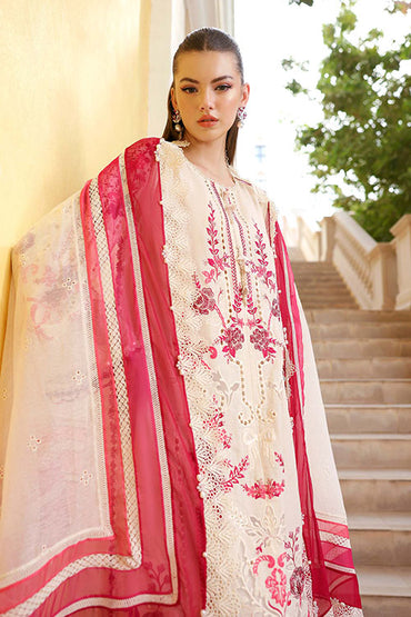Maria b Eid Luxury Lawn Collection 2026 - 09A