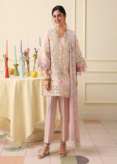 Mushq- Soleil Hemline Prints Collection 2026 - Berry Creme