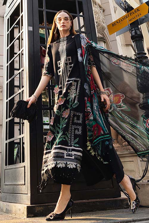 Maria b Luxury Lawn Collection 2026 - D11