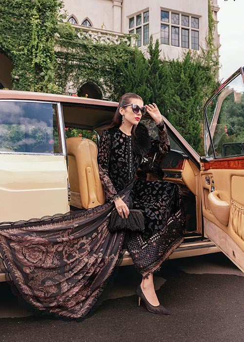 Maria b - Winter Luxe Unstitched Collection 2025 - WL-1301