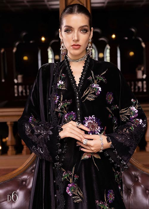 Maria b - Winter Luxe Unstitched Collection 2025 - WL-1306