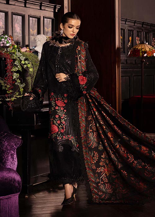 Maria b - Winter Luxe Unstitched Collection 2025 - WL-1309