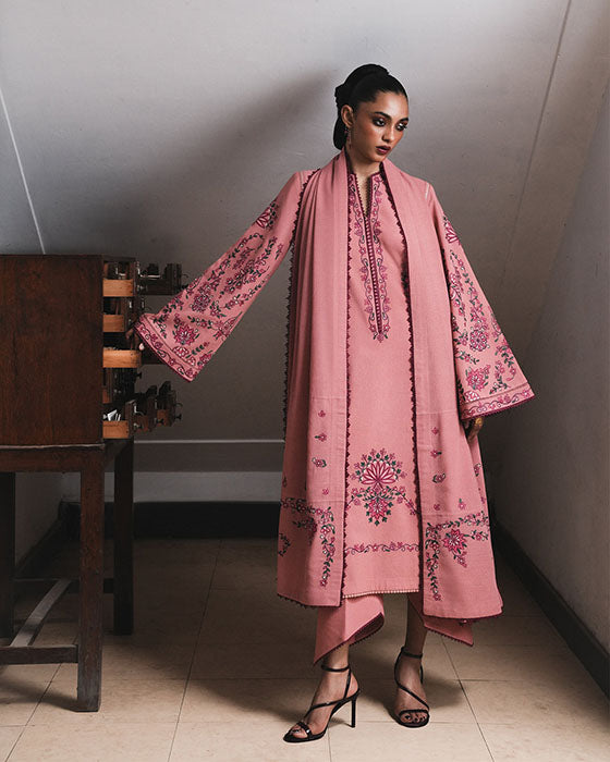 Hussain Rehar - Jugnu Karandi Unstitched Collection 2026 - Dahlia