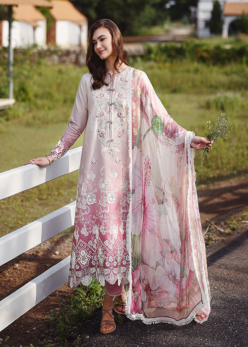 Mushq- Solace Ombre Chikankari Collection 2026 - Dew Drift