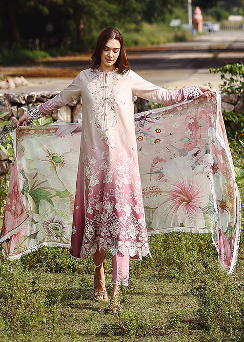 Mushq- Solace Ombre Chikankari Collection 2026 - Dew Drift